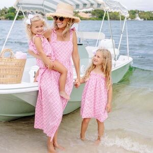 The Beaufort Bonnet Company Pink Patterned Dress
